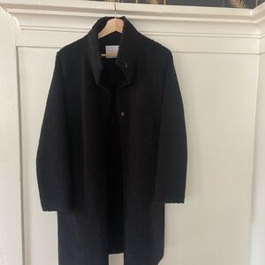 Velvet by Graham & Spencer reversible Black Coat